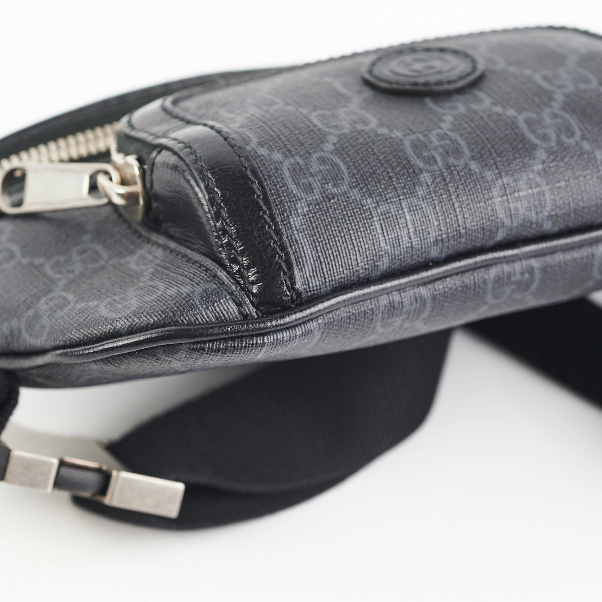 Gucci Bum Bag Interlocking GG Black - photo 8