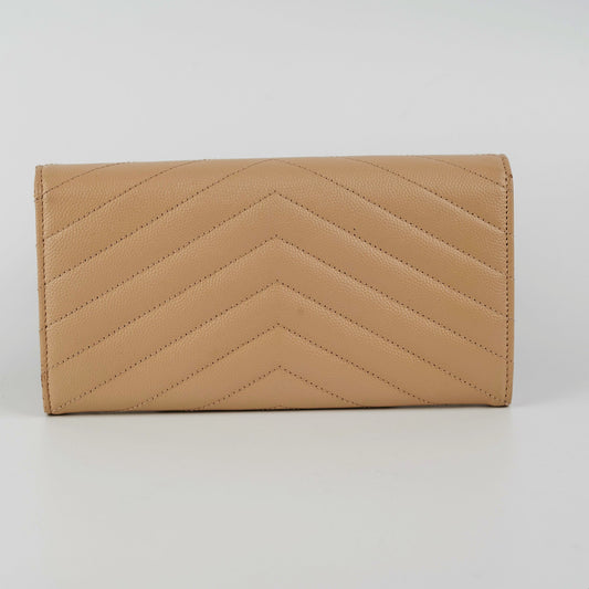 Saint Laurent Envelope Wallet Beige - photo 2