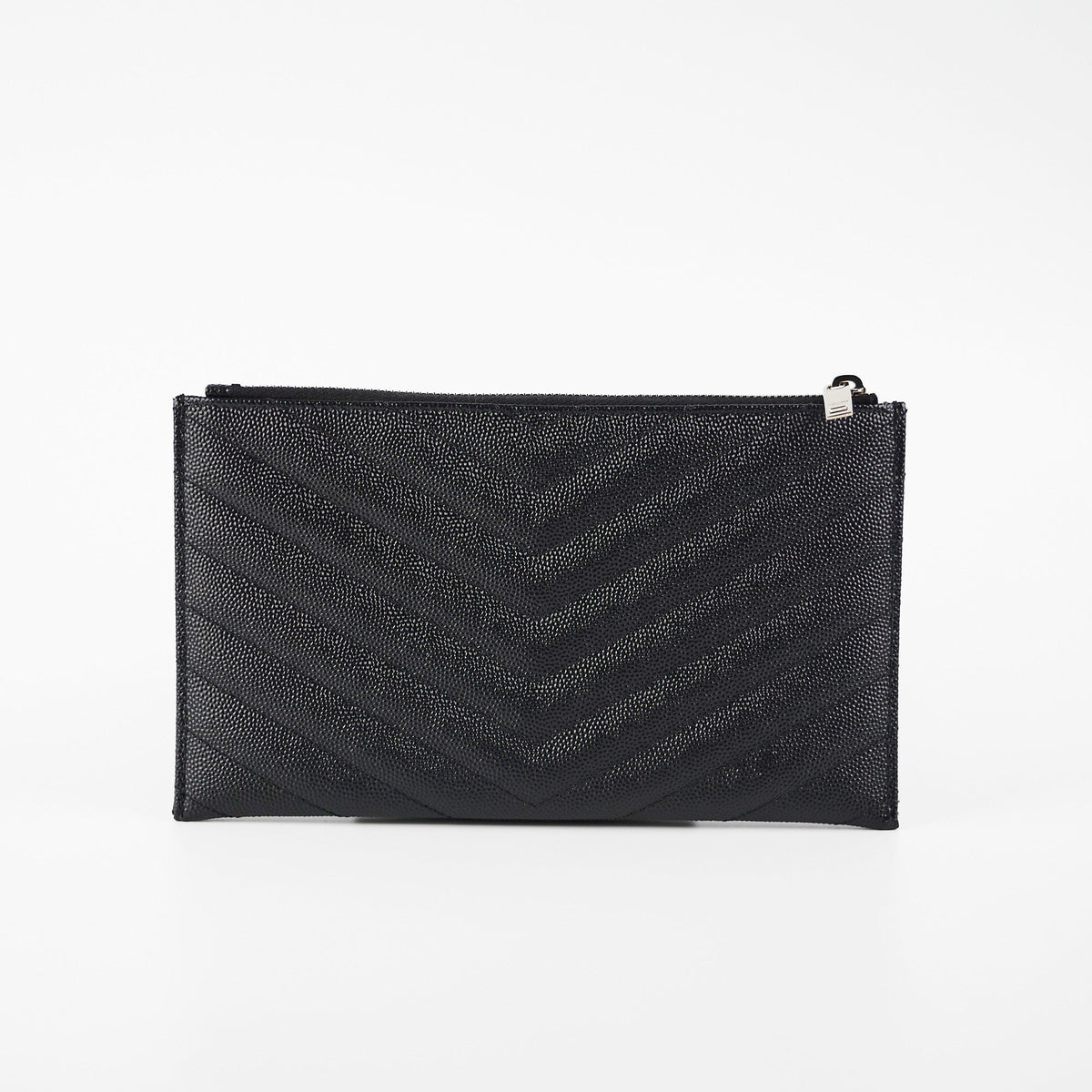 Saint Laurent Cassandre Zip Pouch Black - photo 2