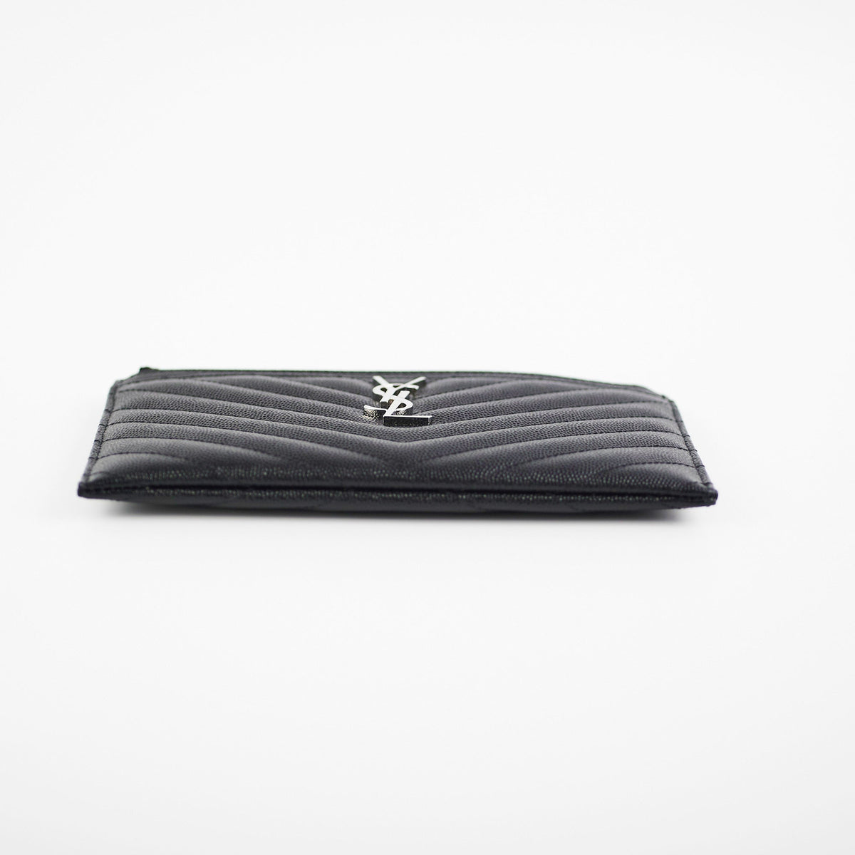 Saint Laurent Cassandre Zip Pouch Black - photo 3