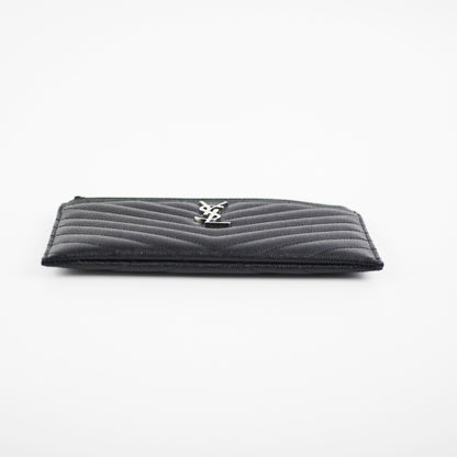 Saint Laurent Cassandre Zip Pouch Black - photo 3