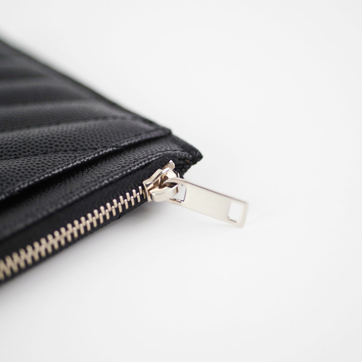 Saint Laurent Cassandre Zip Pouch Black - photo 6