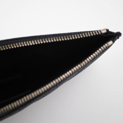 Saint Laurent Cassandre Zip Pouch Black - photo 5