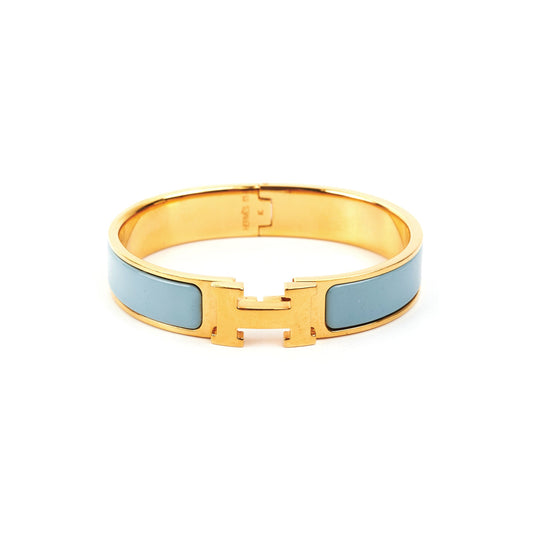 Hermes Clic H Bracelet PM Blue - photo 1
