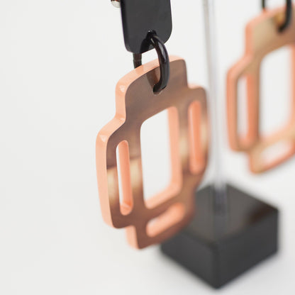 Hermes H lacquered horn Earrings - photo 5