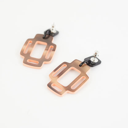 Hermes H lacquered horn Earrings - photo 3