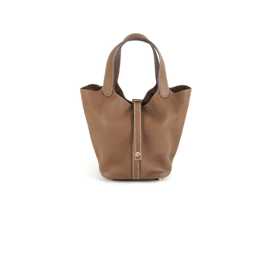 Hermes Picotin 18 Clemence Etoupe - photo 1