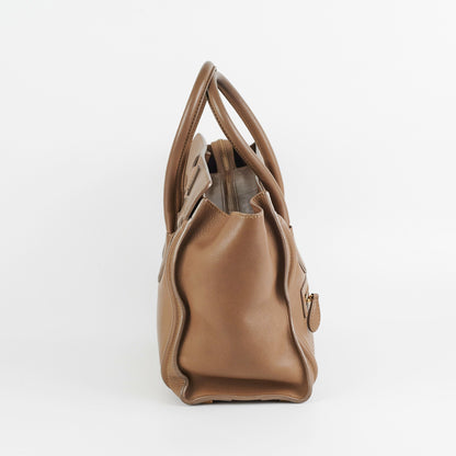 Celine Micro Luggage Taupe Tote - photo 4