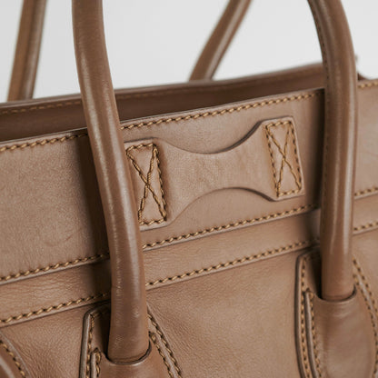 Celine Micro Luggage Taupe Tote - photo 12