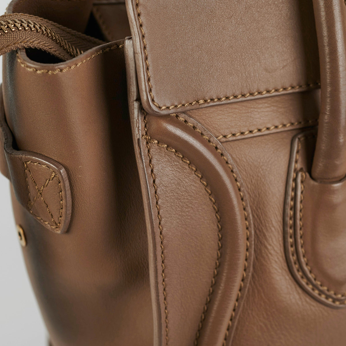Celine Micro Luggage Taupe Tote - photo 11