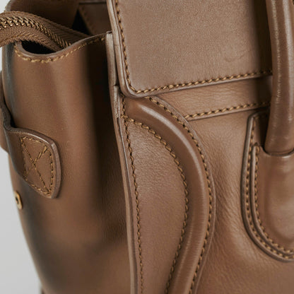 Celine Micro Luggage Taupe Tote - photo 11