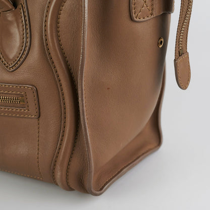 Celine Micro Luggage Taupe Tote - photo 10