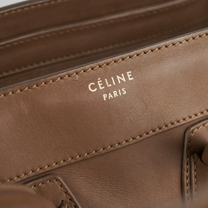 Celine Micro Luggage Taupe Tote - photo 19
