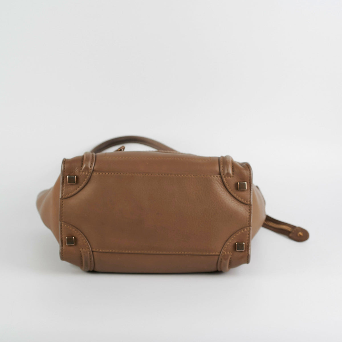 Celine Micro Luggage Taupe Tote - photo 5