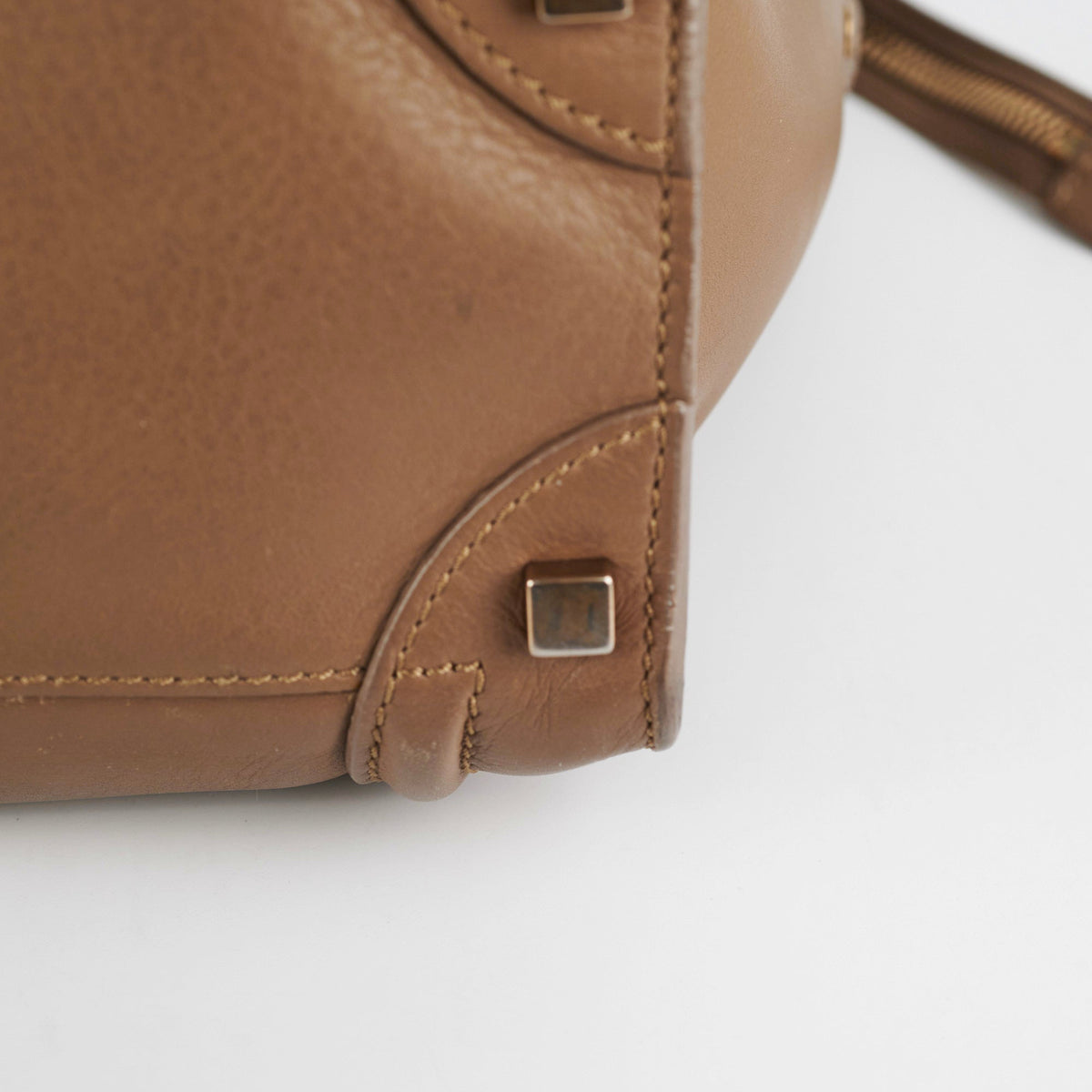 Celine Micro Luggage Taupe Tote - photo 14