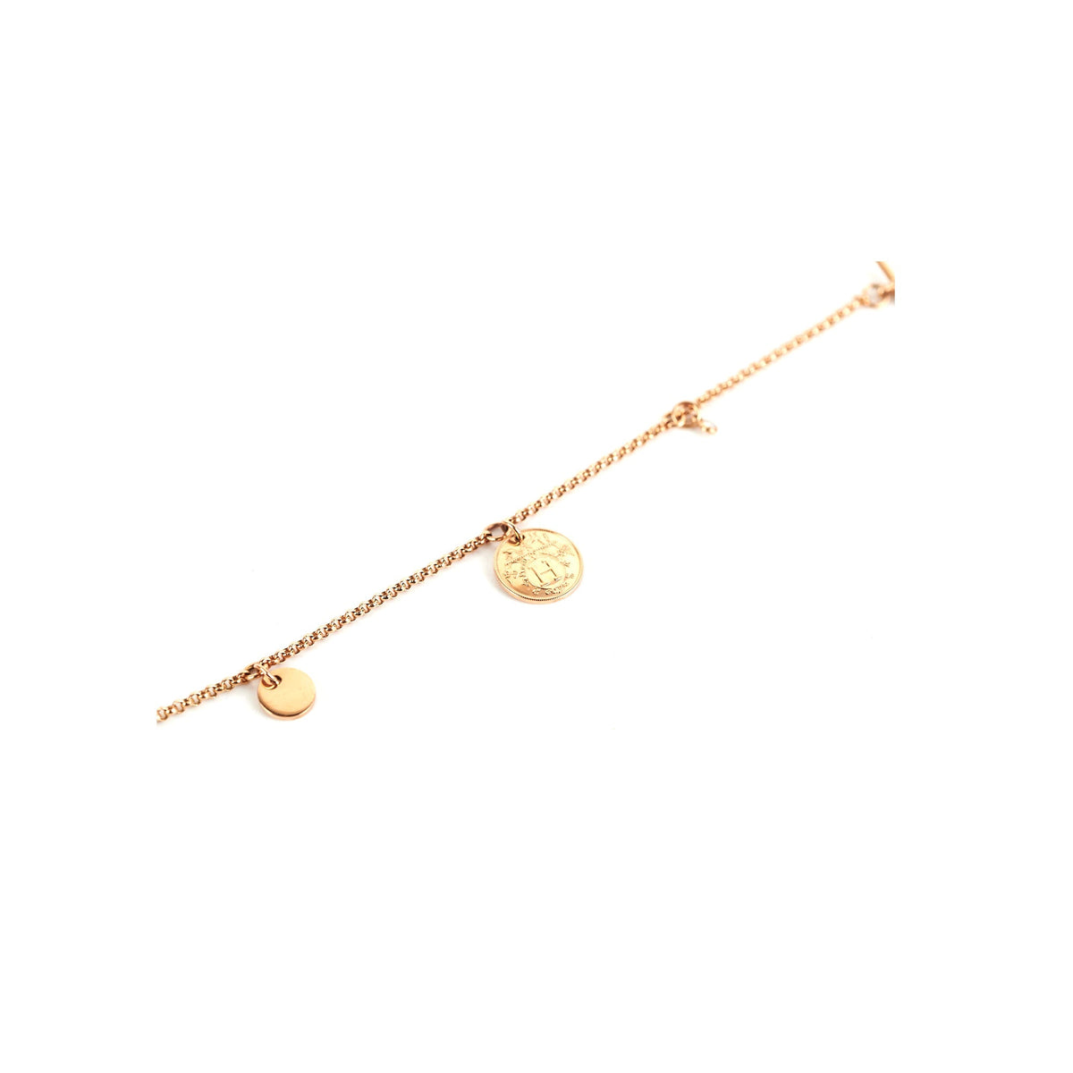 Hermes Ex Libris Bracelet 18K Rose Gold 2023 - photo 1