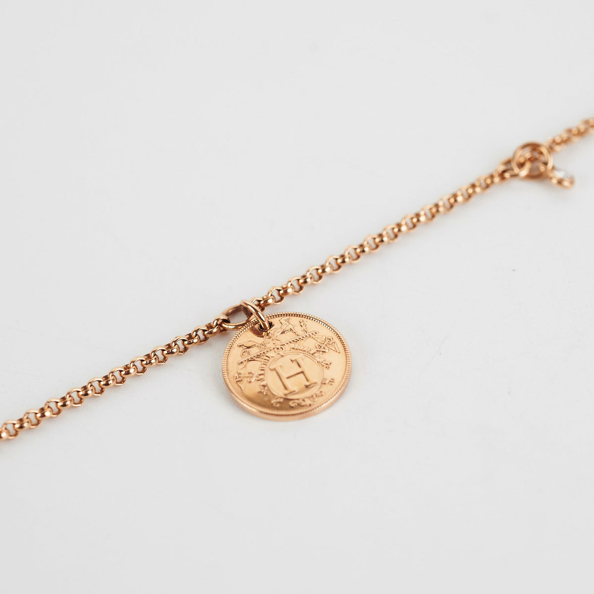 Hermes Ex Libris Bracelet 18K Rose Gold 2023 - photo 3