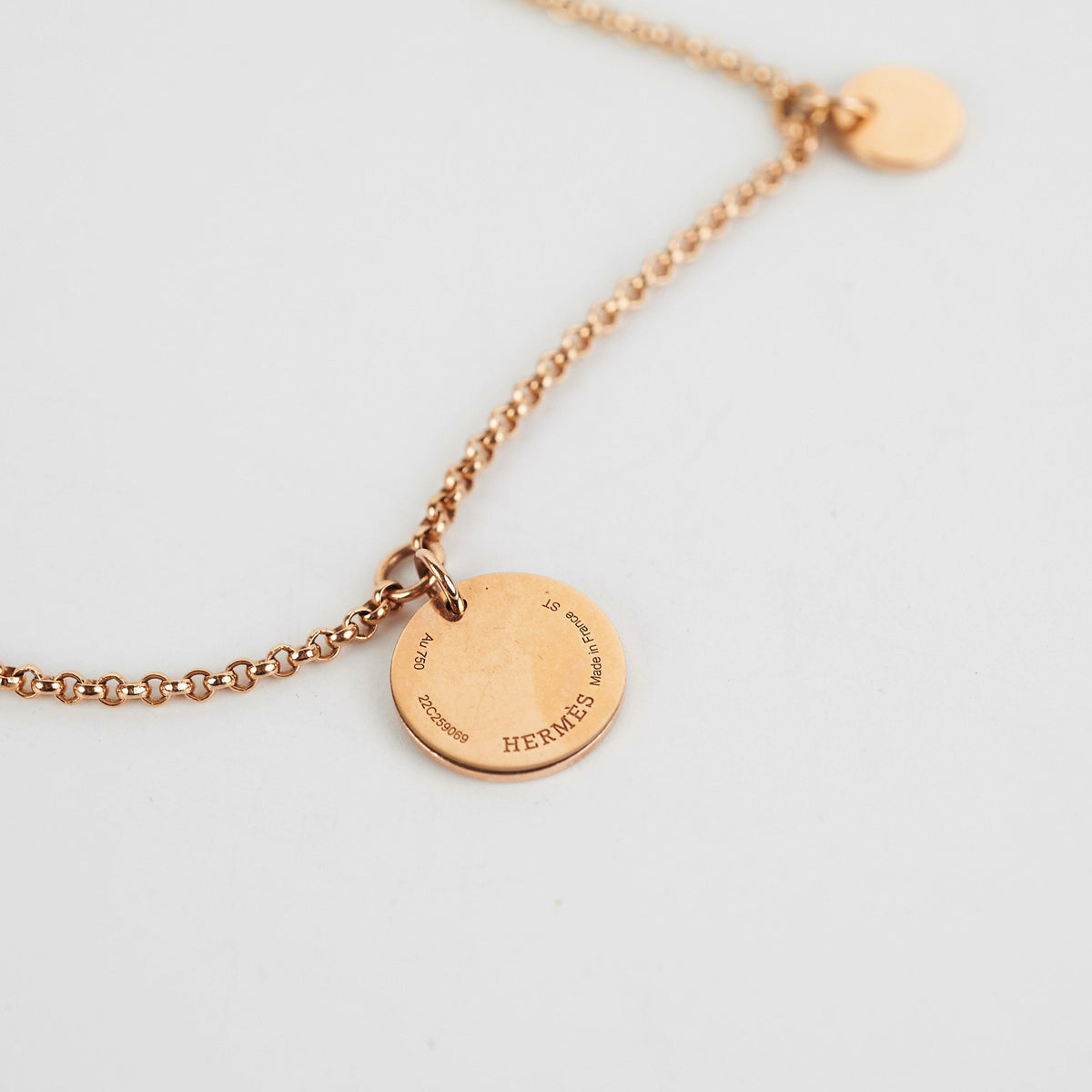 Hermes Ex Libris Bracelet 18K Rose Gold 2023 - photo 6