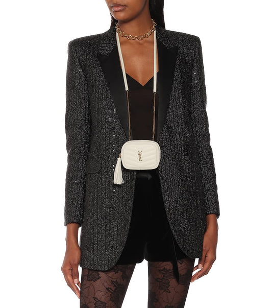 Lou Micro Leather Clutch - image 2