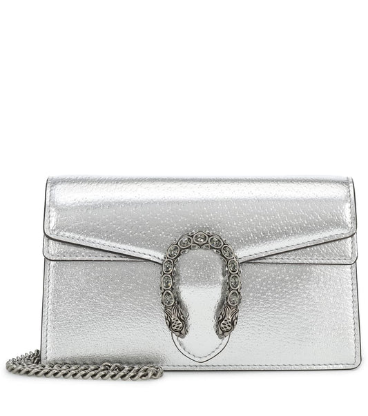 Dionysus Super Mini Crossbody Bag Silver - image 1