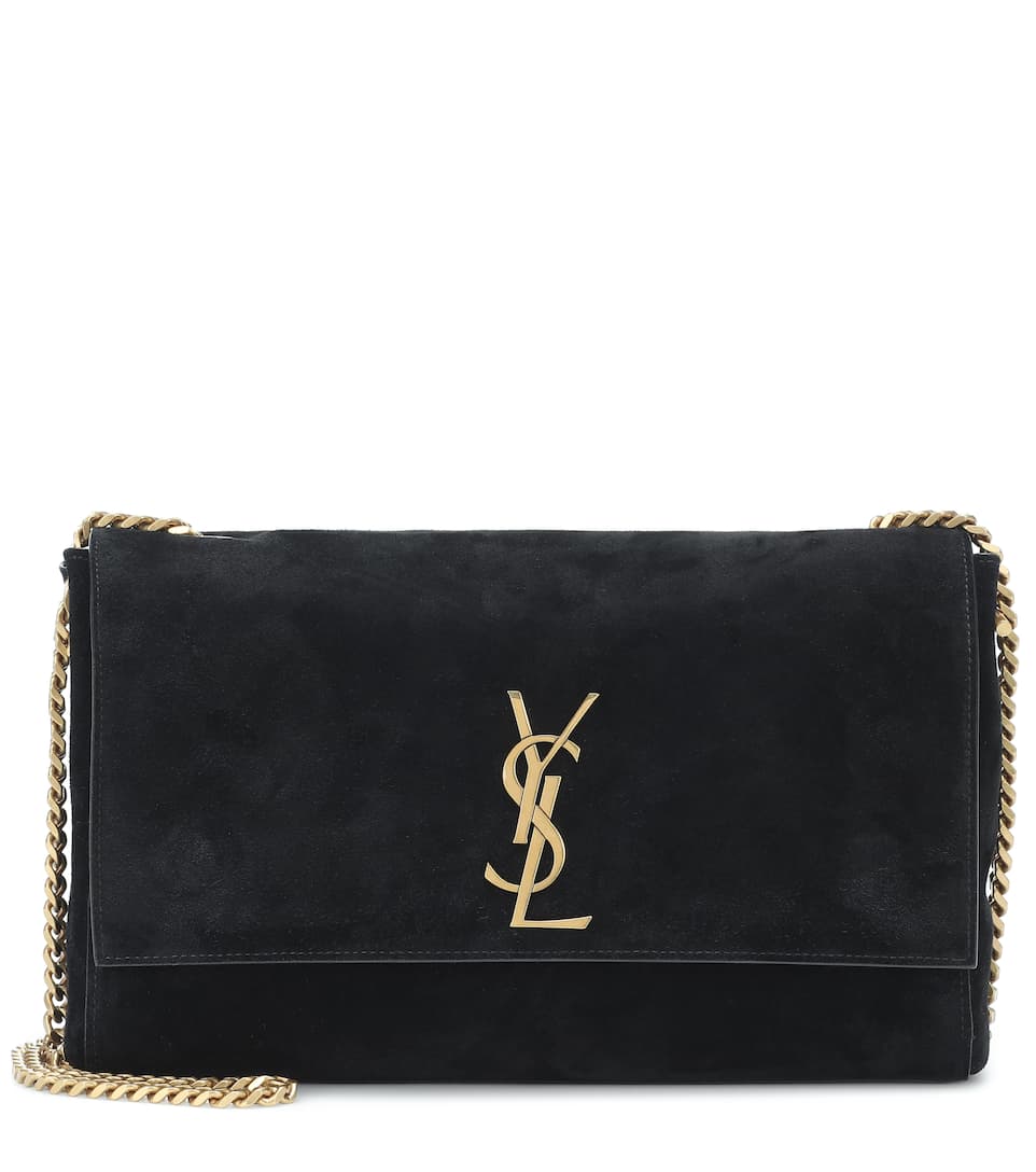 Kate Reversible Suede Shoulder Bag - image 1