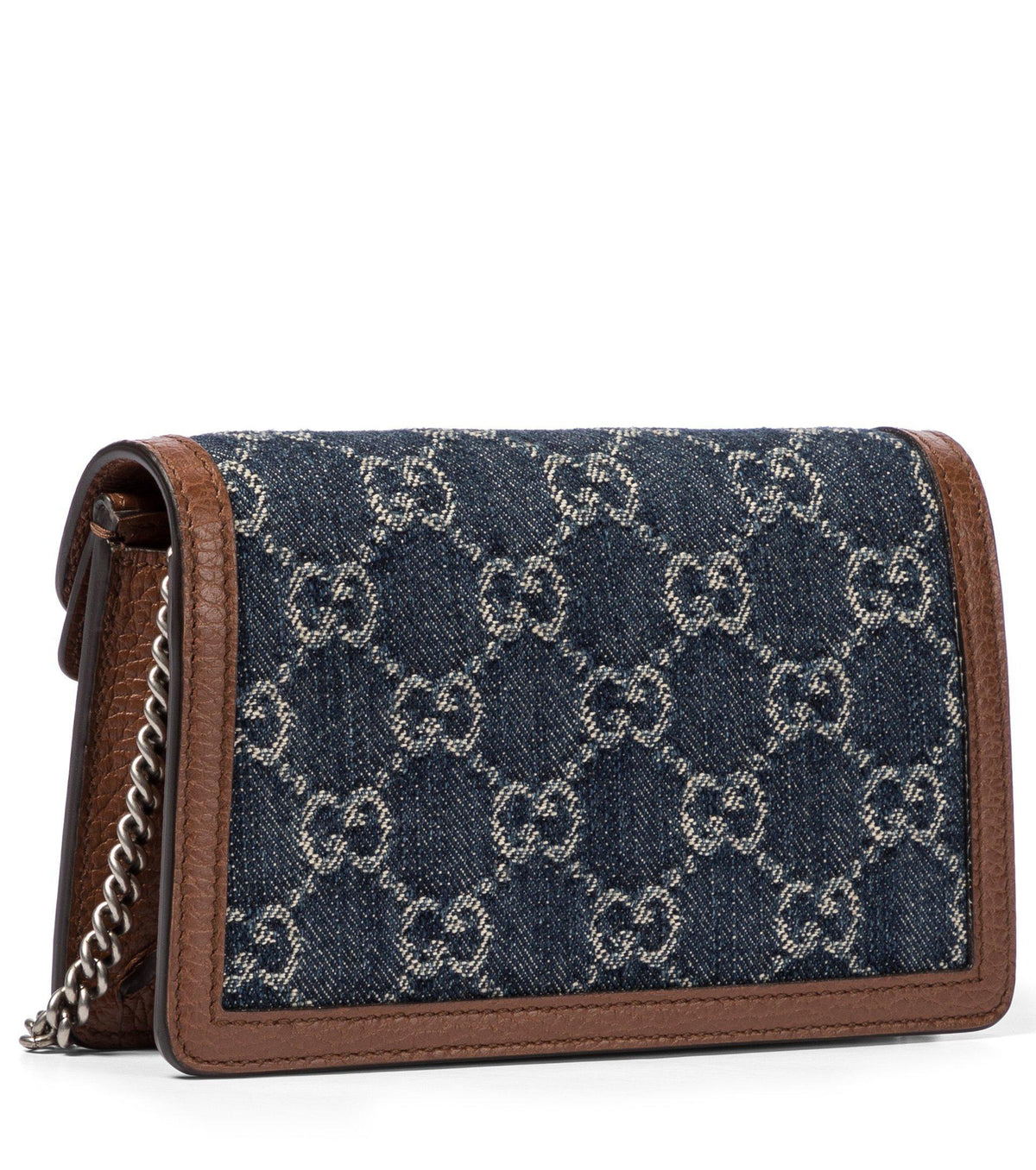 Dionysus Super Mini Denim Crossbody Bag - image 4