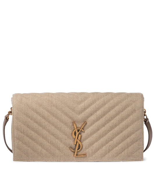 Kate 99 Linen Shoulder Bag - image 1