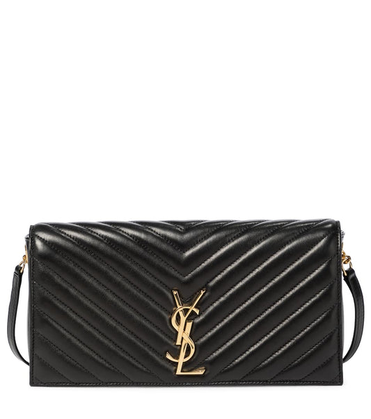 Kate Baguette Leather Shoulder Bag - image 1