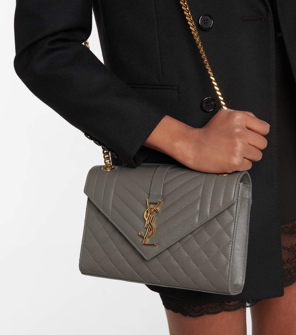 Envelope Medium Leather Shoulder Bag - image 2
