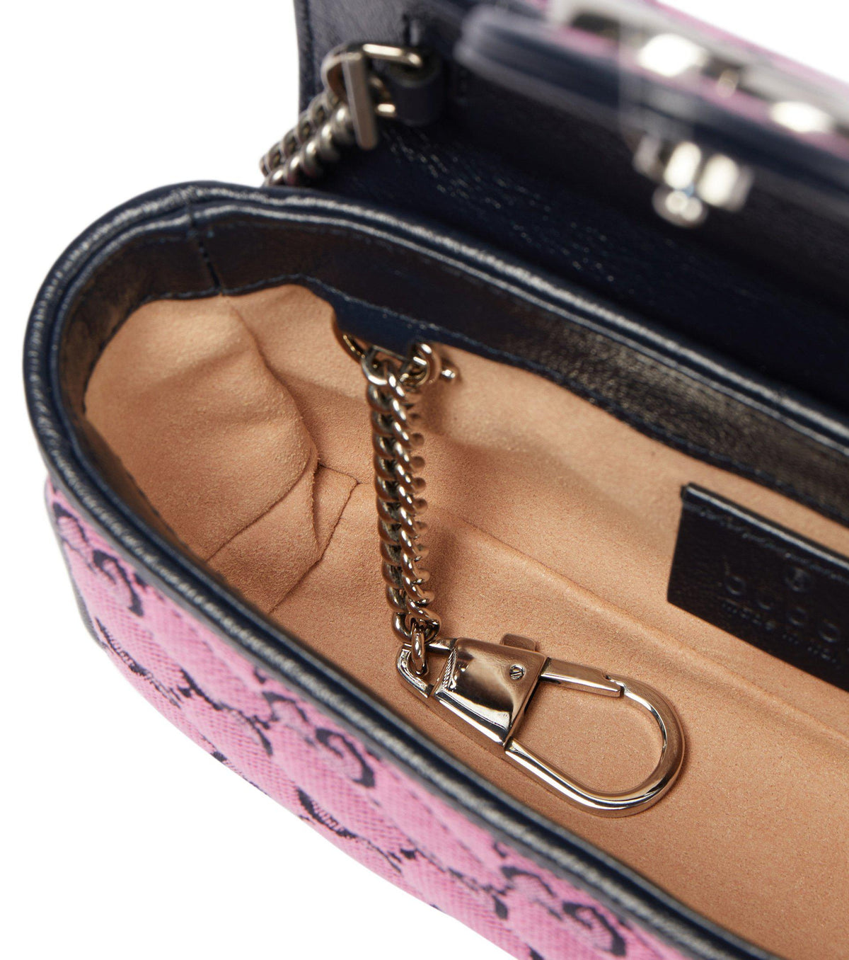 Gg Marmont Multicolor Super Mini Shoulder Bag Pink - image 2