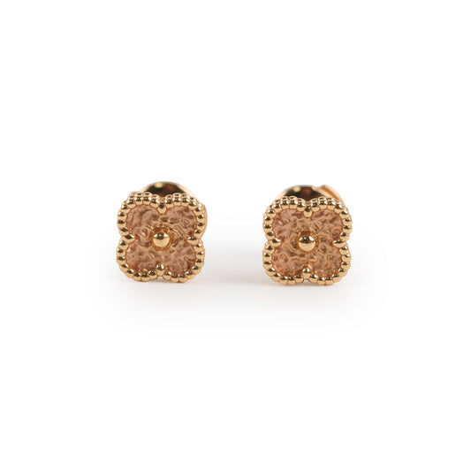 Van Cleef & Arpels Sweet Alhambra Earrings Rose Gold - photo 1