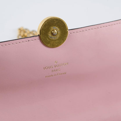 Louis Vuitton Flore Chain Wallet On Chain Monogram Pink - photo 7