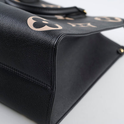 Louis Vuitton On The Go MM Empriente Black/Beige - photo 10