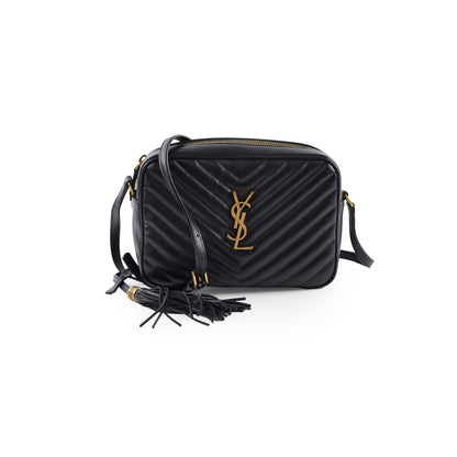 Saint Laurent Lou Camera Bag Black GHW - photo 1