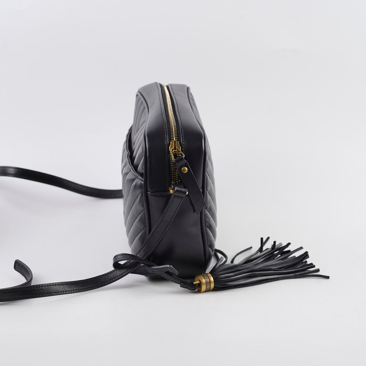 Saint Laurent Lou Camera Bag Black GHW - photo 2