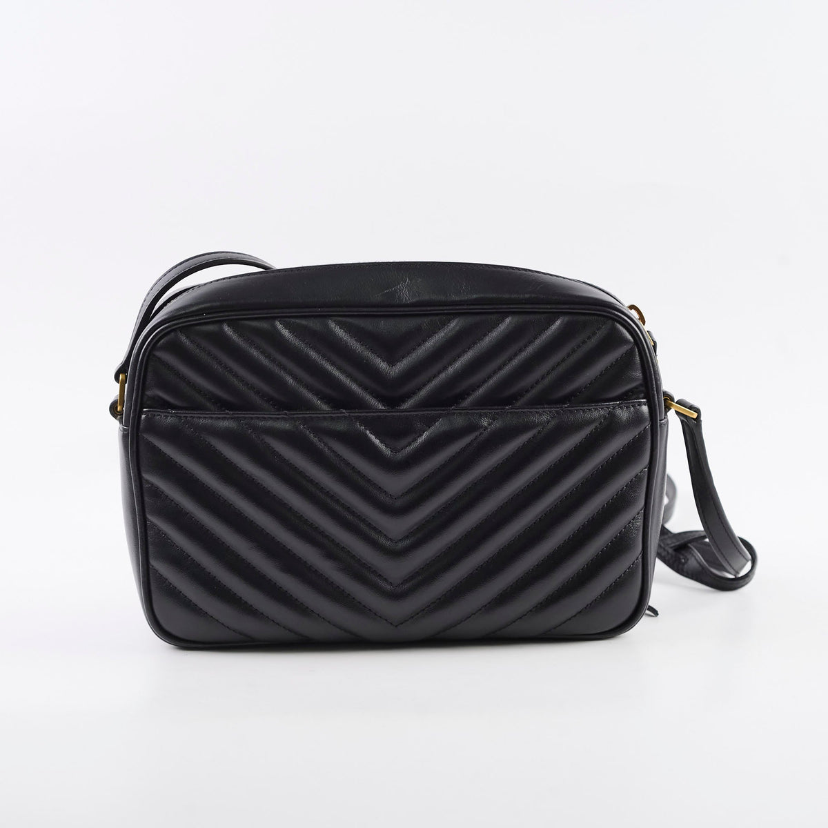 Saint Laurent Lou Camera Bag Black GHW - photo 3
