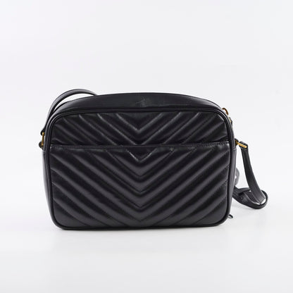 Saint Laurent Lou Camera Bag Black GHW - photo 3