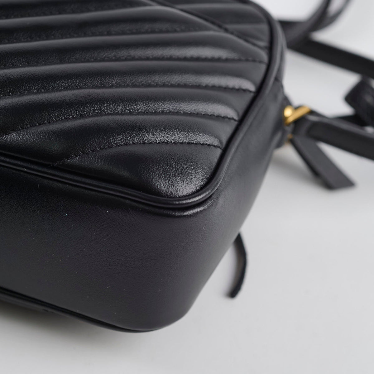 Saint Laurent Lou Camera Bag Black GHW - photo 5