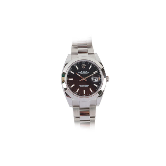 Rolex Datejust 41mm Oystersteel Black Index Dial 2025 - photo 1