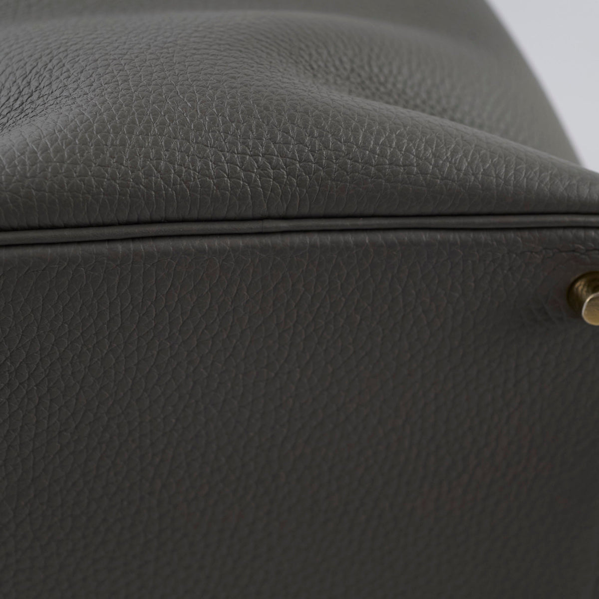 Hermes Picotin 18 Clemence Gris Meyer U Stamp - photo 9