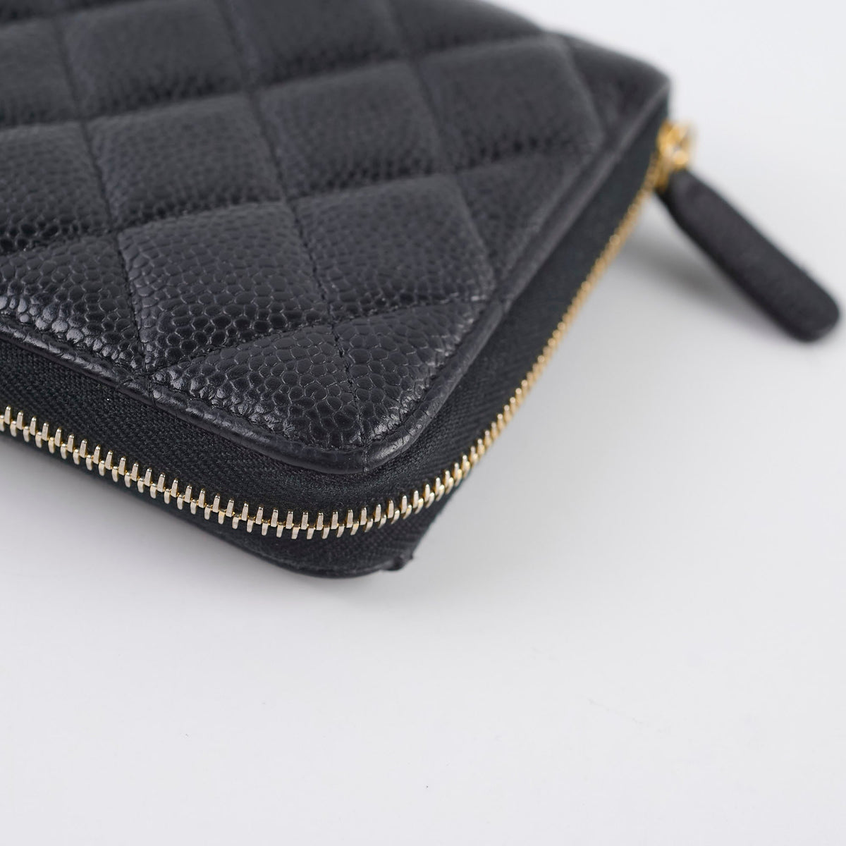 Chanel Zippy Wallet Caviar Black - photo 11