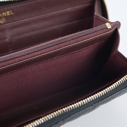 Chanel Zippy Wallet Caviar Black - photo 4