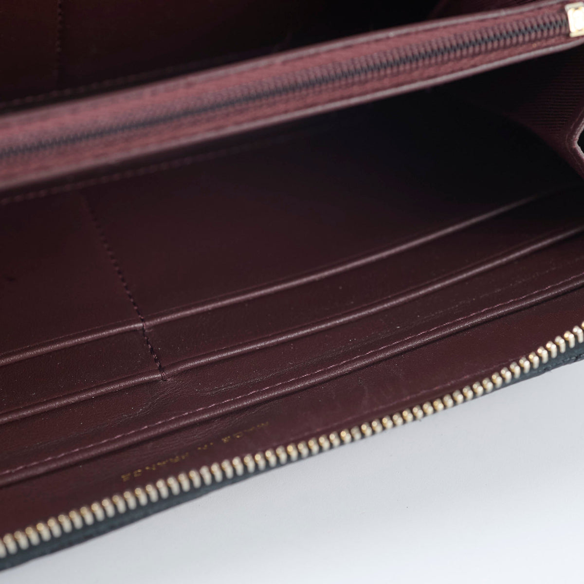 Chanel Zippy Wallet Caviar Black - photo 6
