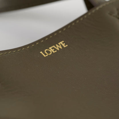 Loewe Mini Puzzle Fold Tote Dark Khaki - photo 9