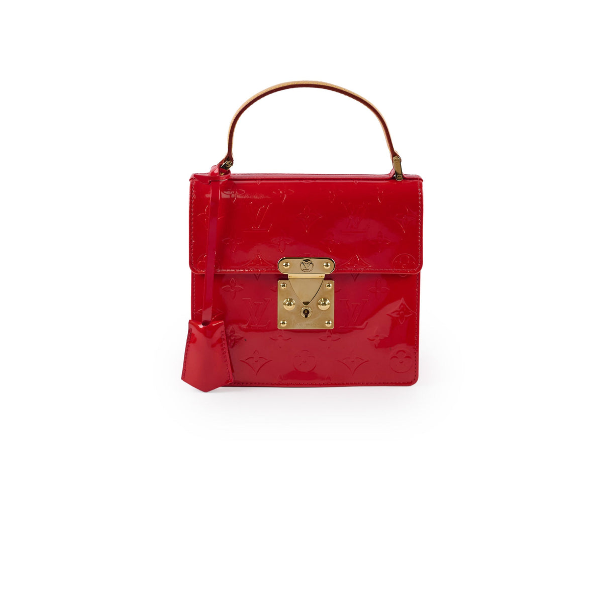 Louis Vuitton Spring Street Vernis Bag Monogram Red - photo 1