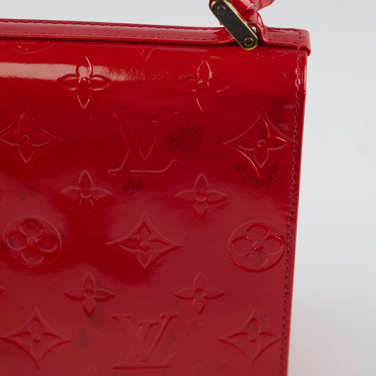 Louis Vuitton Spring Street Vernis Bag Monogram Red - photo 6