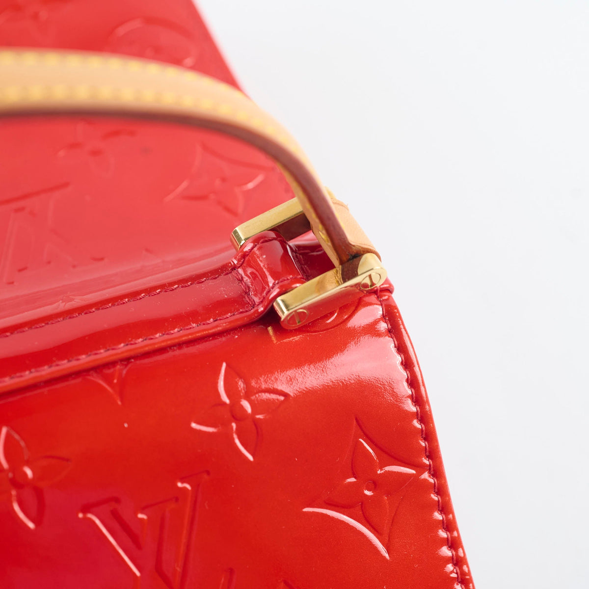 Louis Vuitton Spring Street Vernis Bag Monogram Red - photo 11