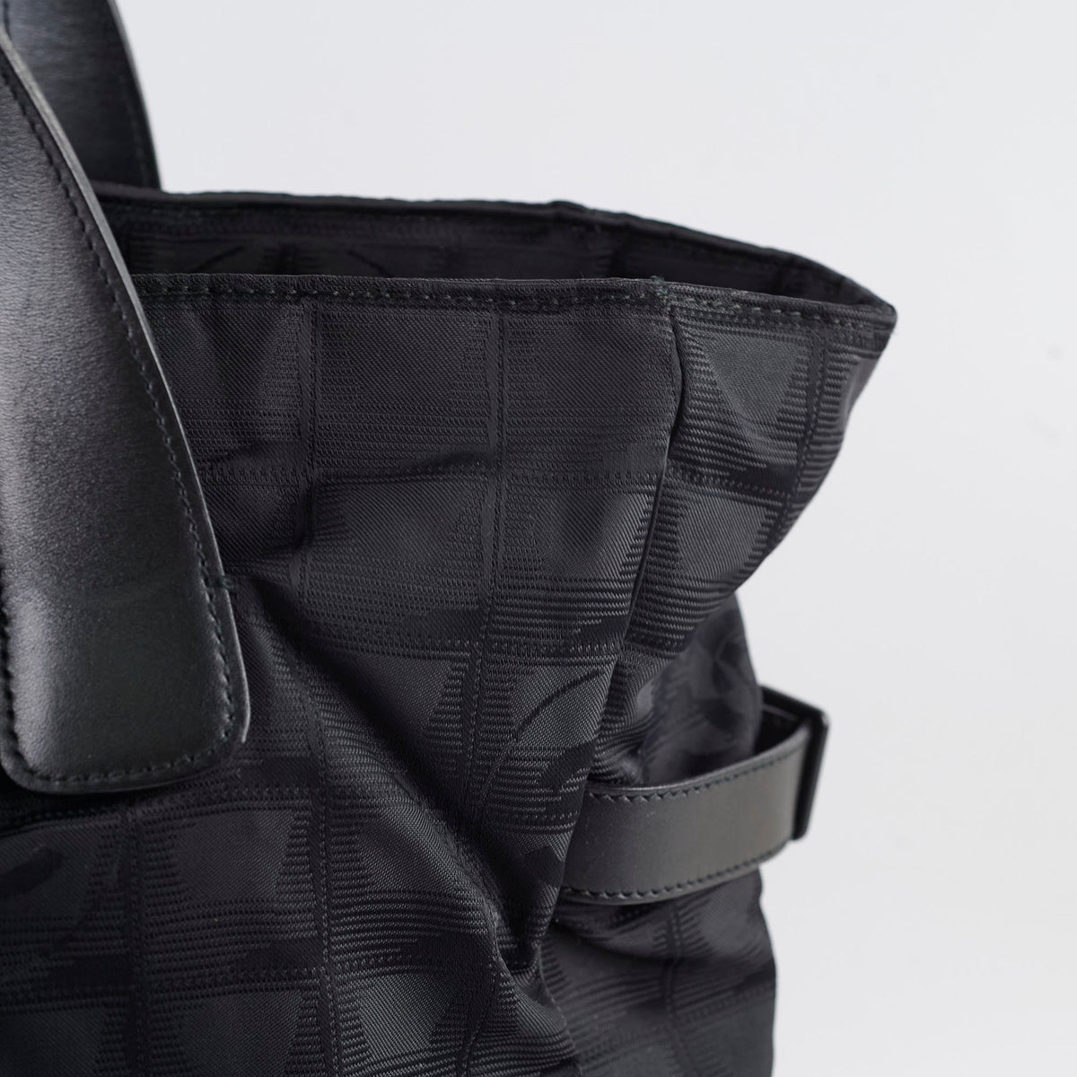 Chanel Nylon Tote Black - photo 7