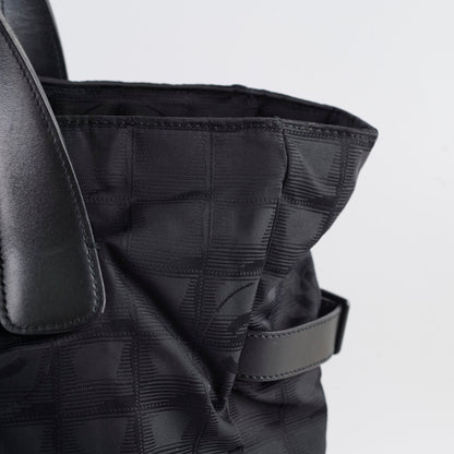 Chanel Nylon Tote Black - photo 7