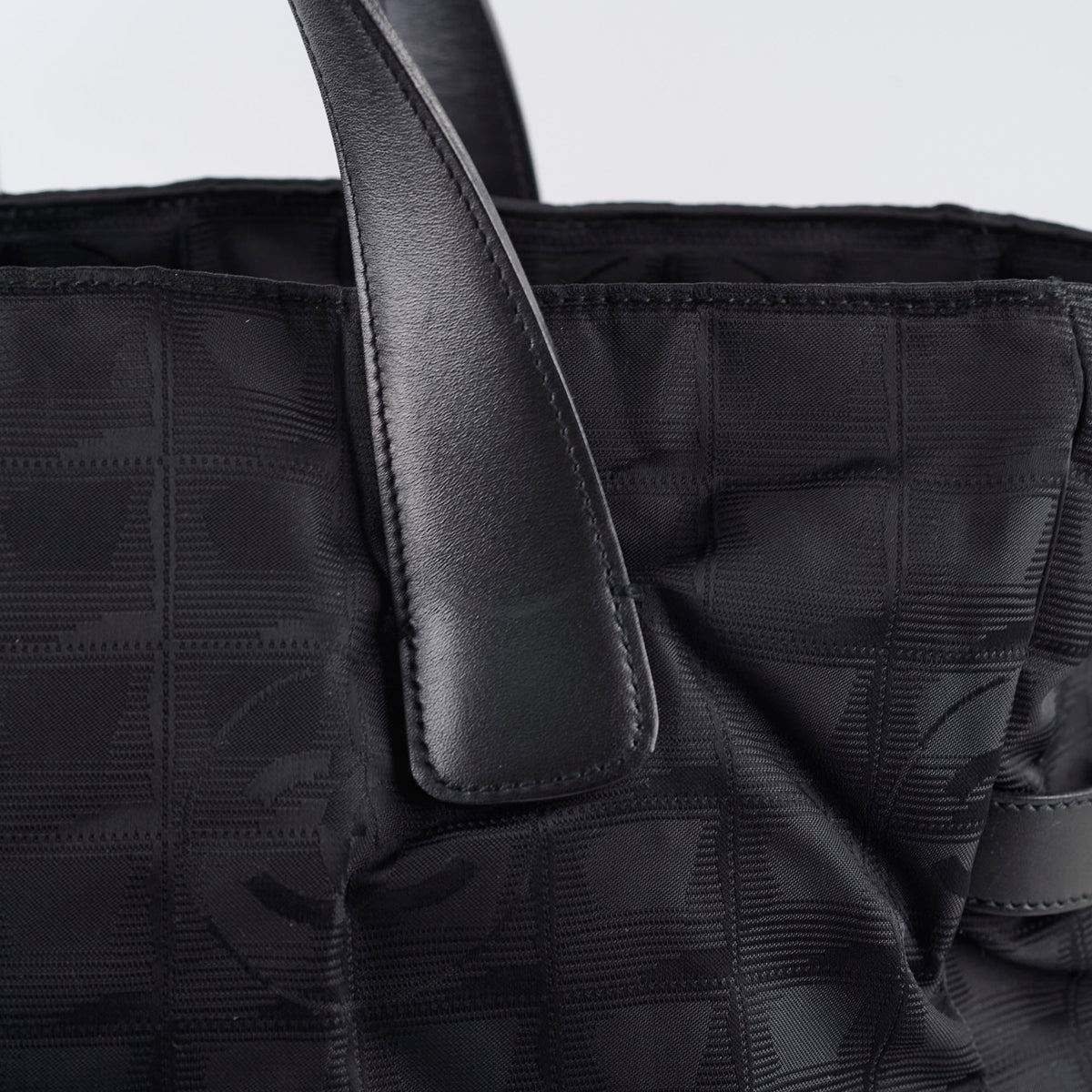 Chanel Nylon Tote Black - photo 9